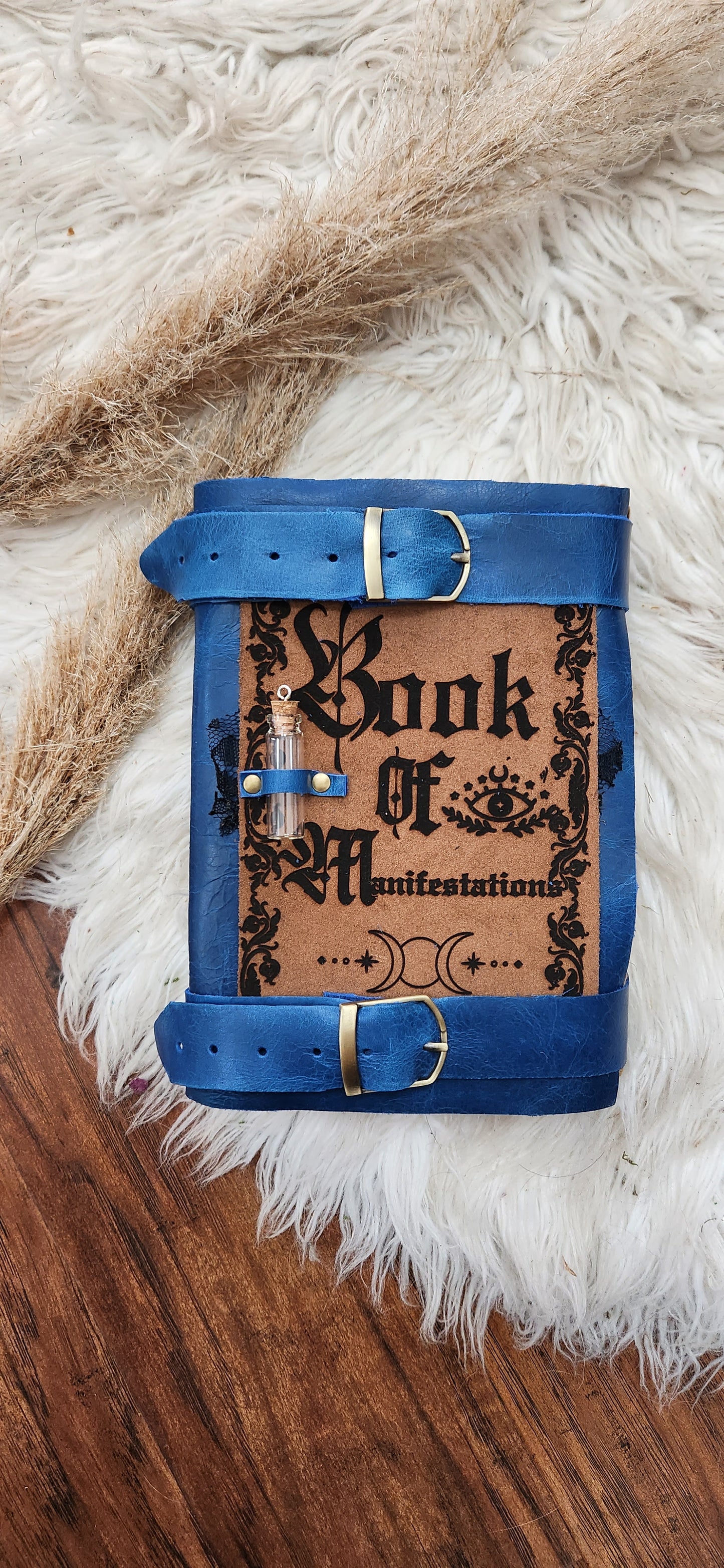Book of manifestations leather journal & sketchbook