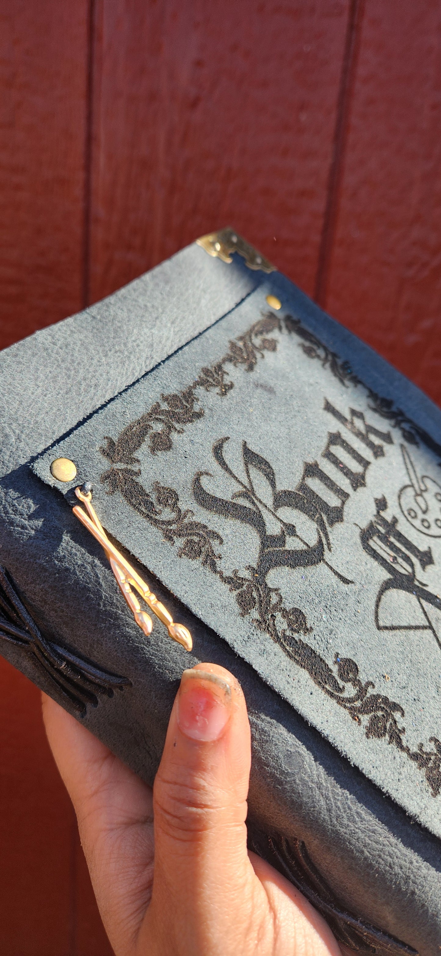 Book of Art leather sketchbook