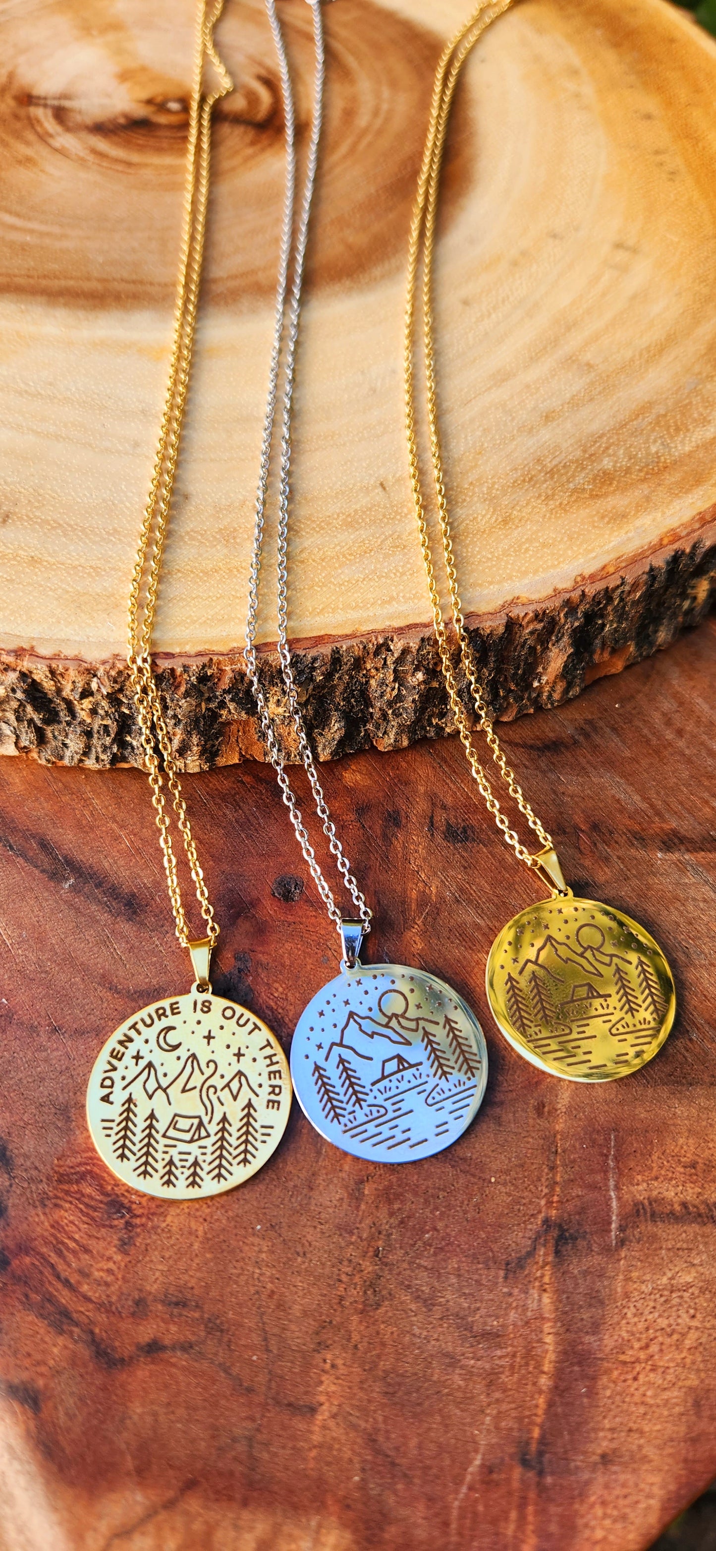 Adventure is out there Necklace