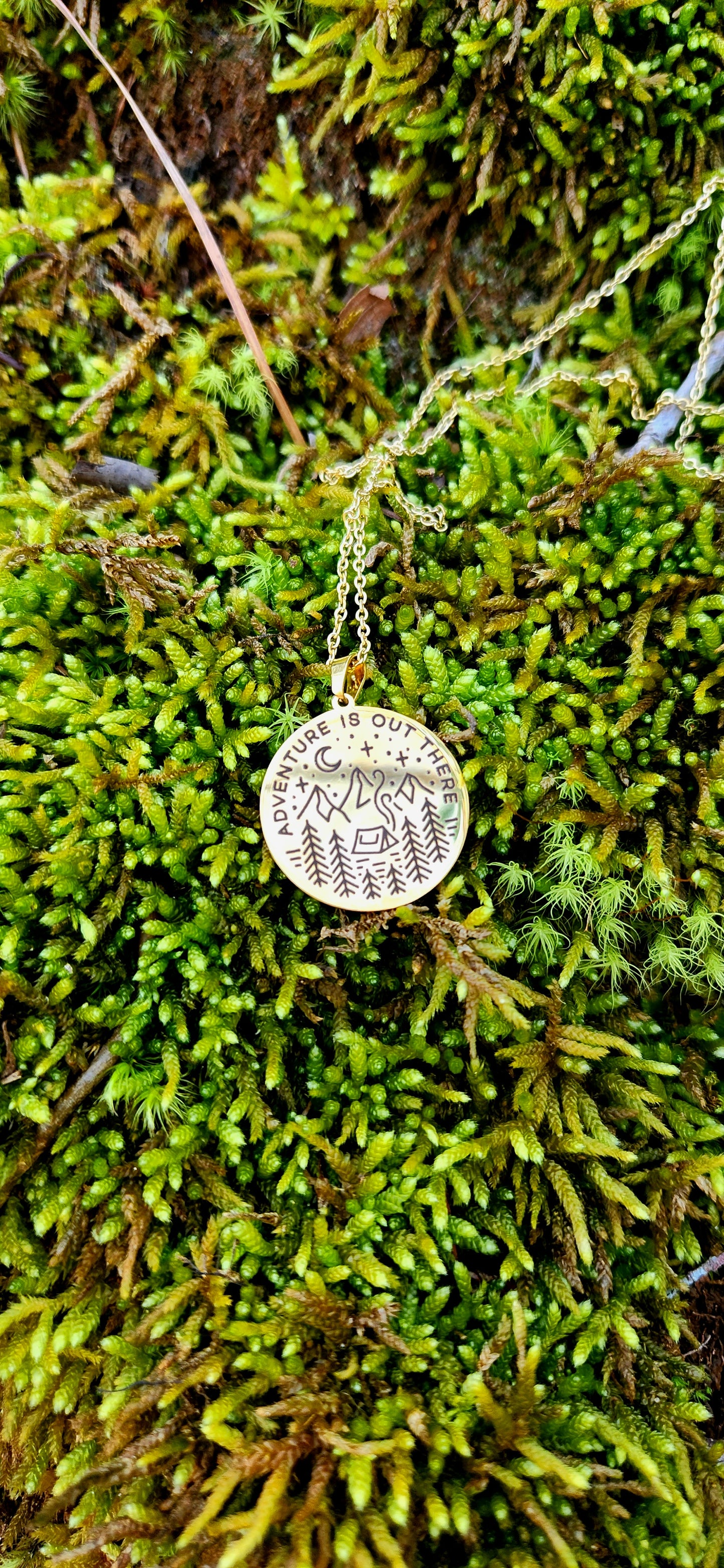 Adventure is out there Necklace
