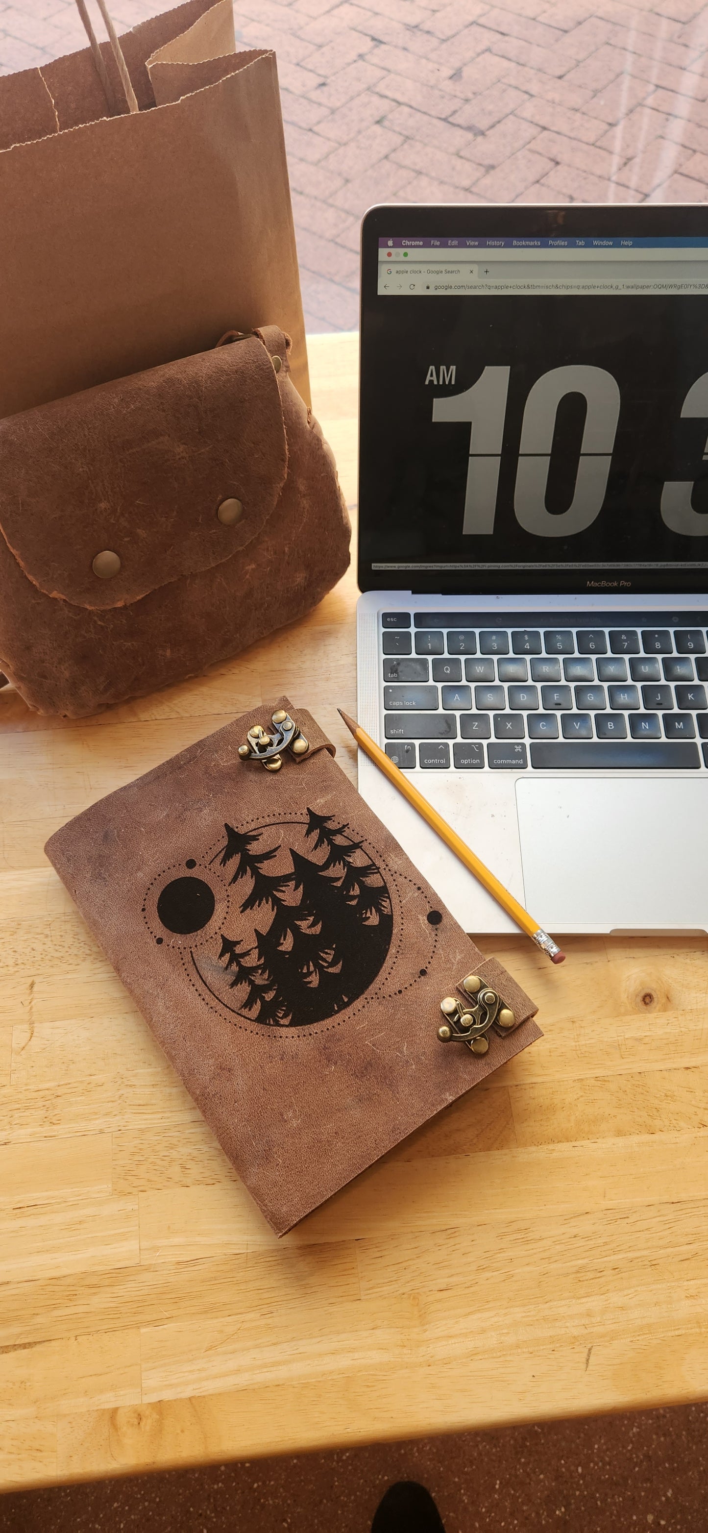 Deep in the forest leather journal & Sketchbook