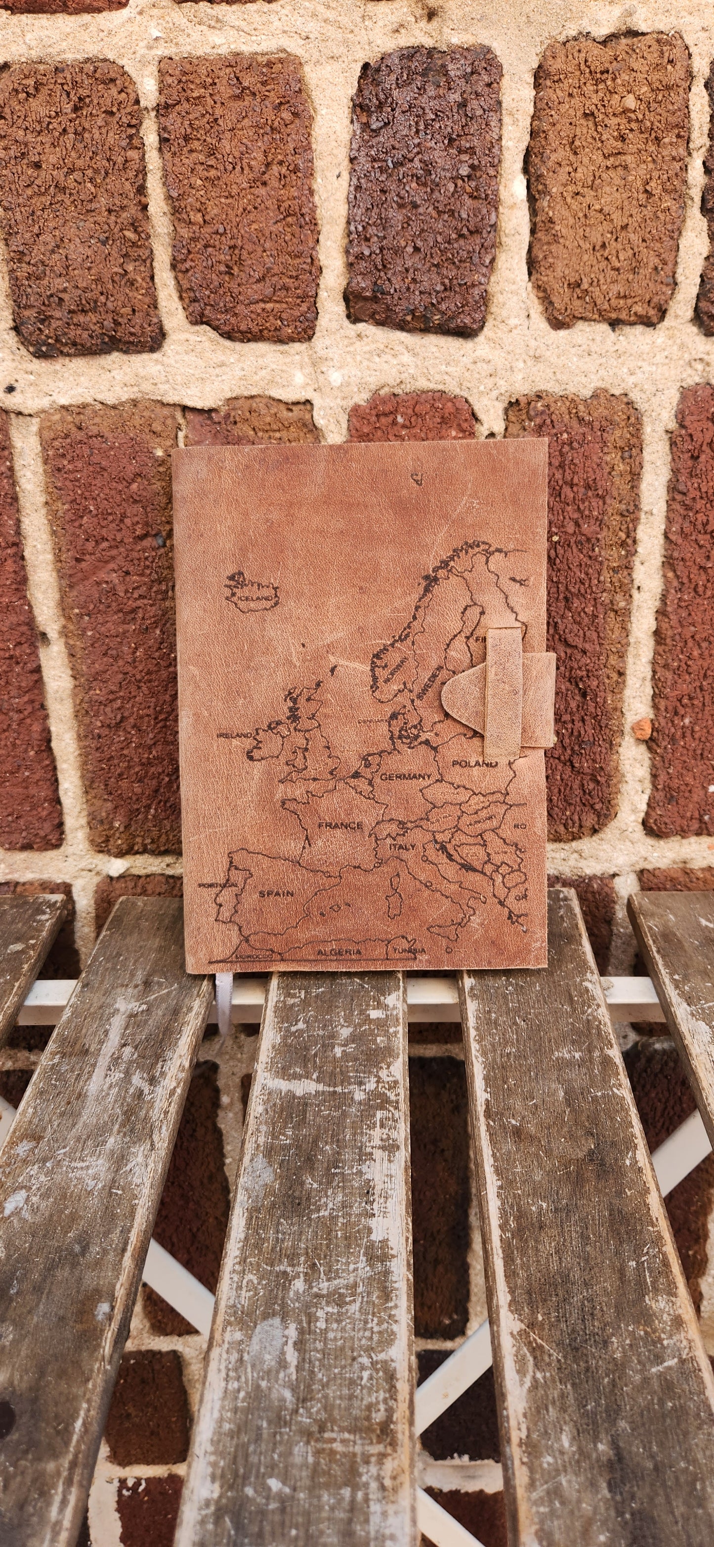 Belt latch leather journal & Sketchbook