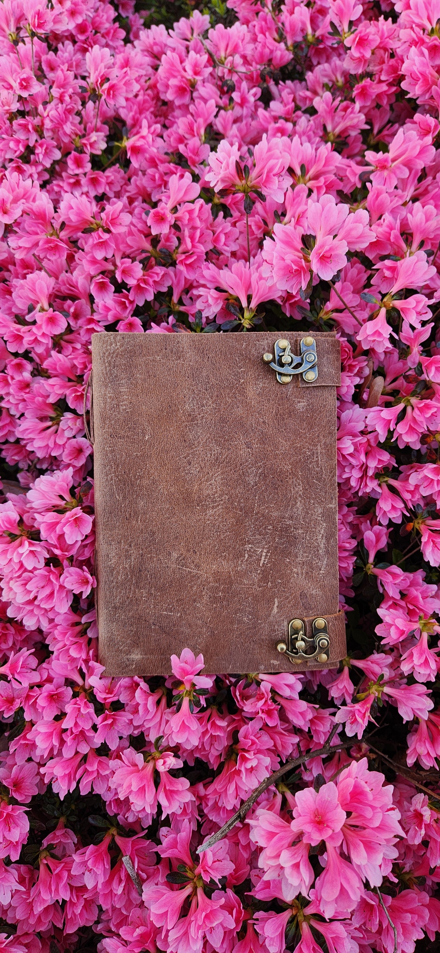 Double latch leather journal & Sketchbook