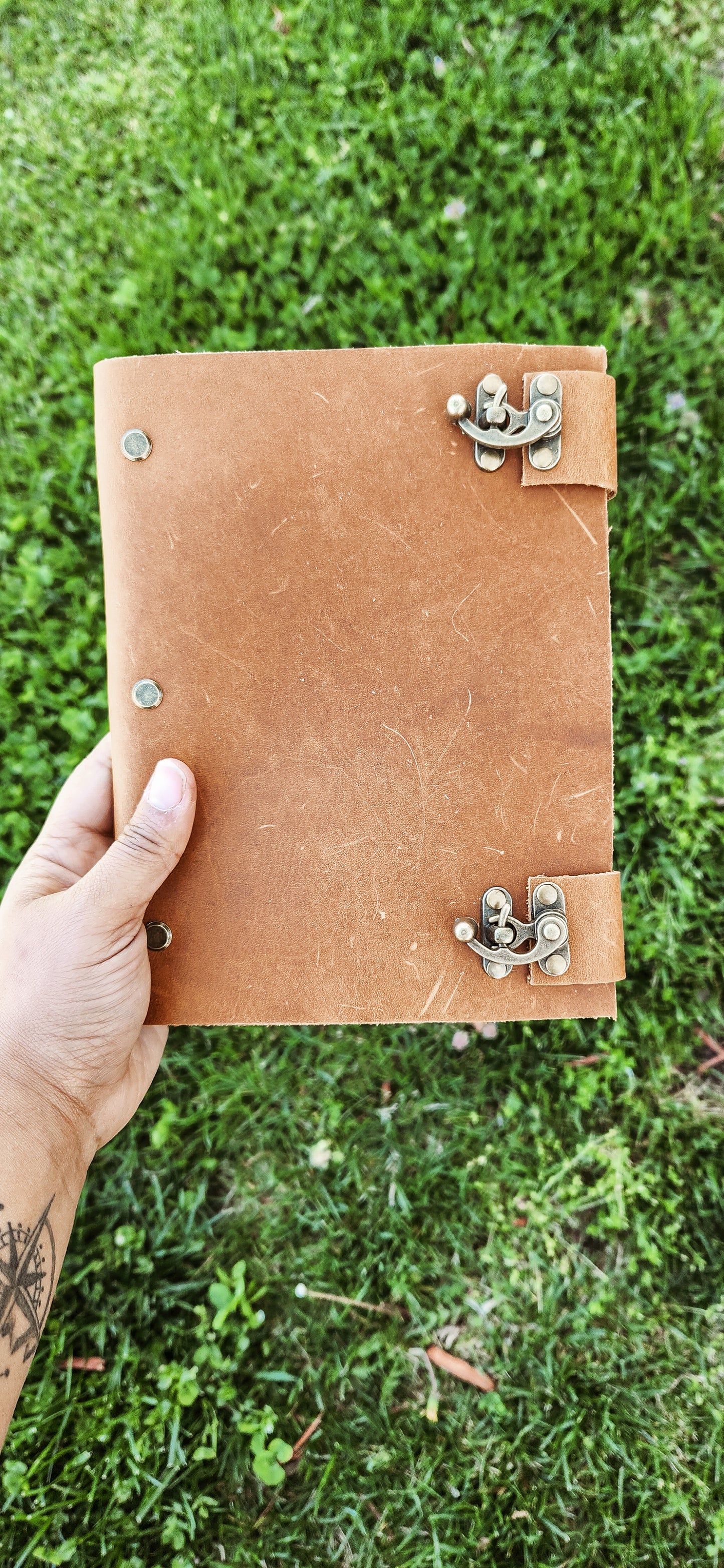 Double latch leather journal & Sketchbook