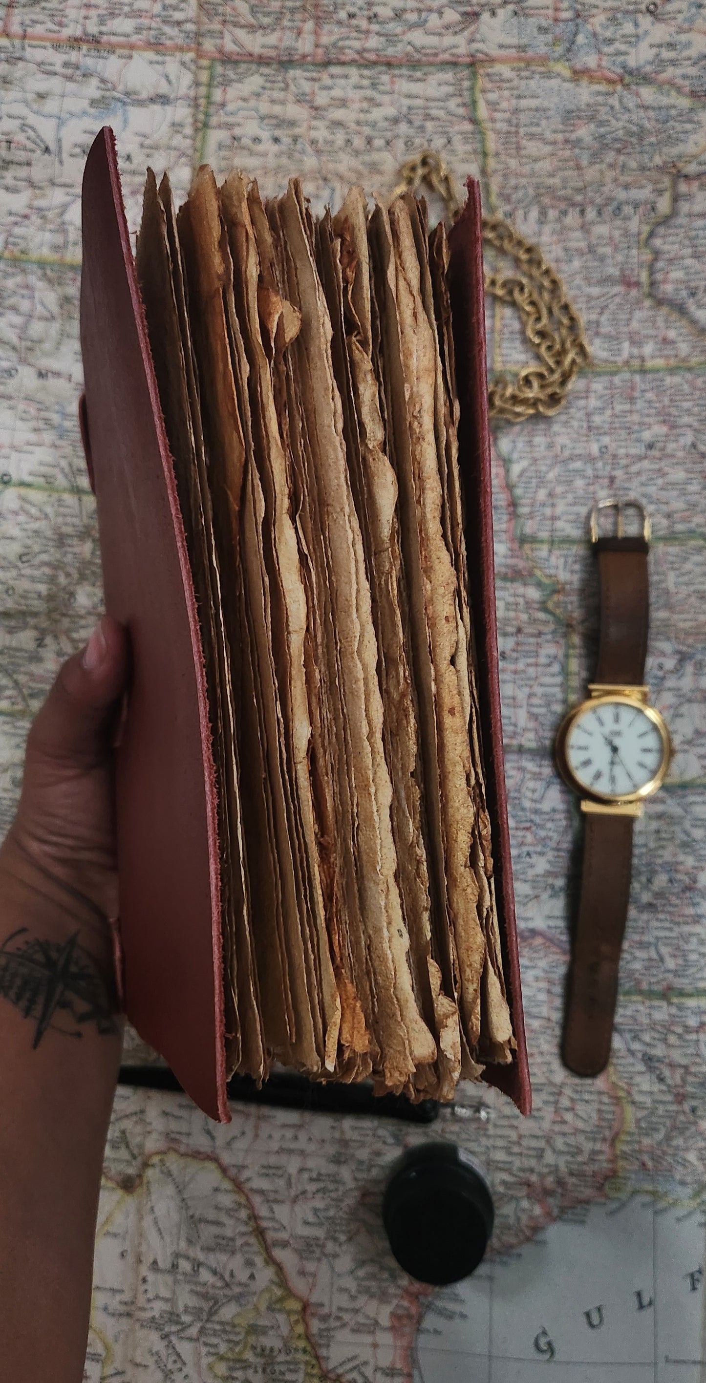 Medieval Leather Journal sketchbook