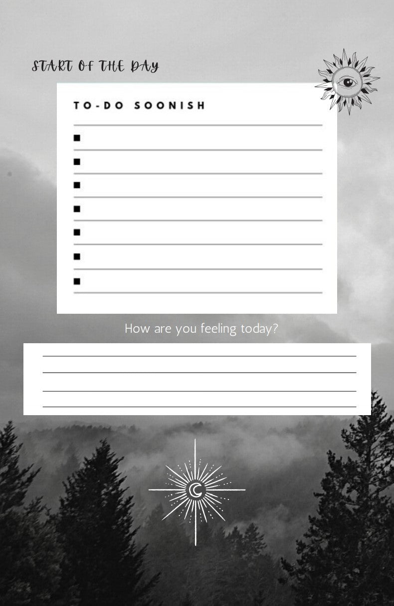 Daily Reflections Journal & Planner: By Letsjazzitup2