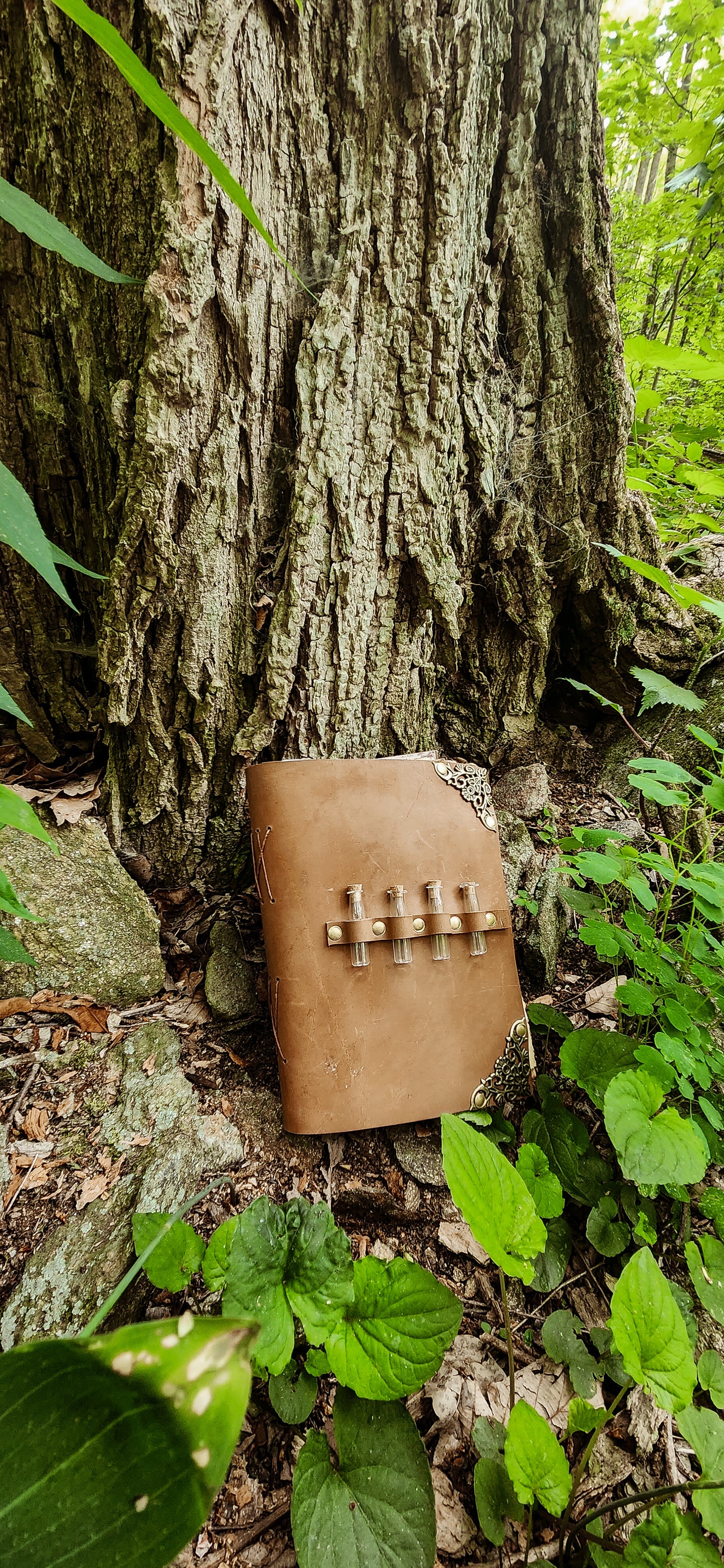 The Alchemy Grimoire leather Journal & sketchbook