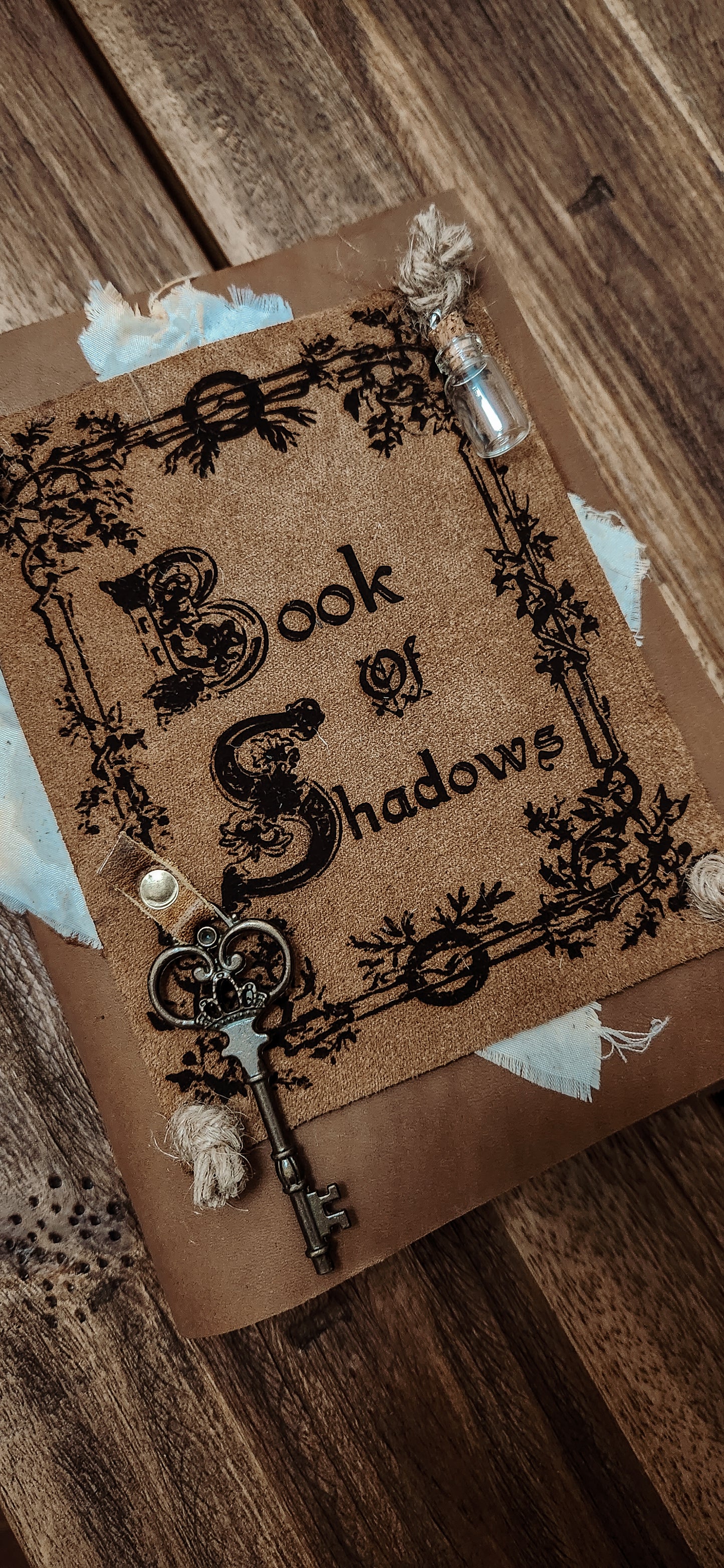 Book Of Shadows Grimoire Leather journal & sketchbook