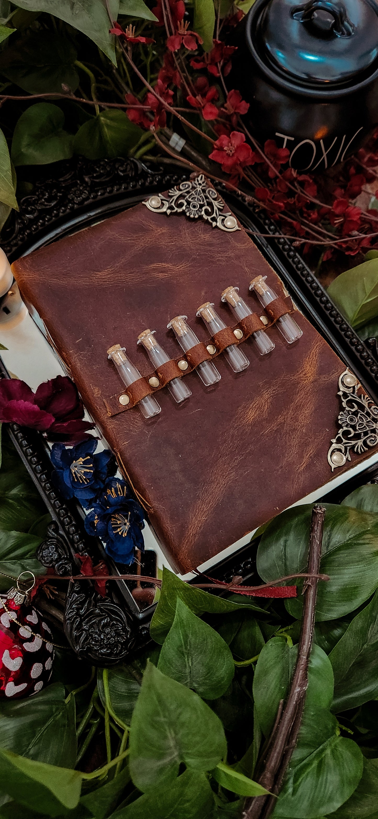 Potion Book leather journal & sketchbook