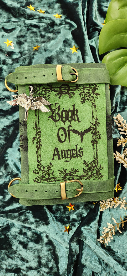 Book of Angels Leather Journal & sketchbook
