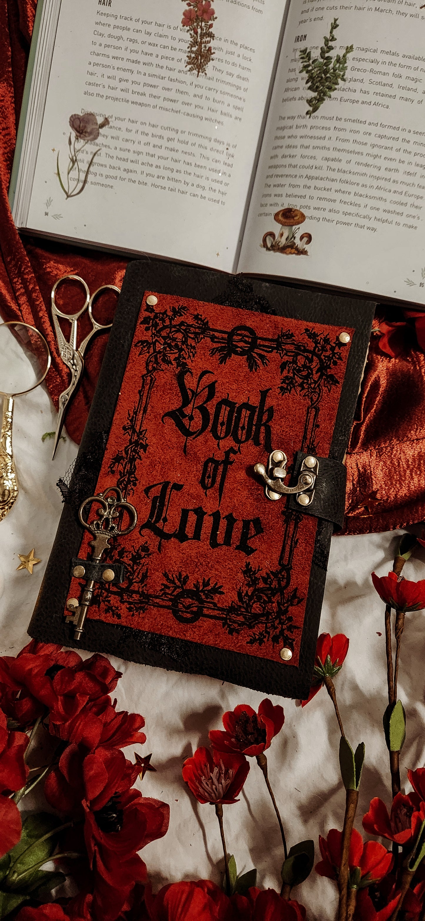 Book of love Leather Journal & sketchbook