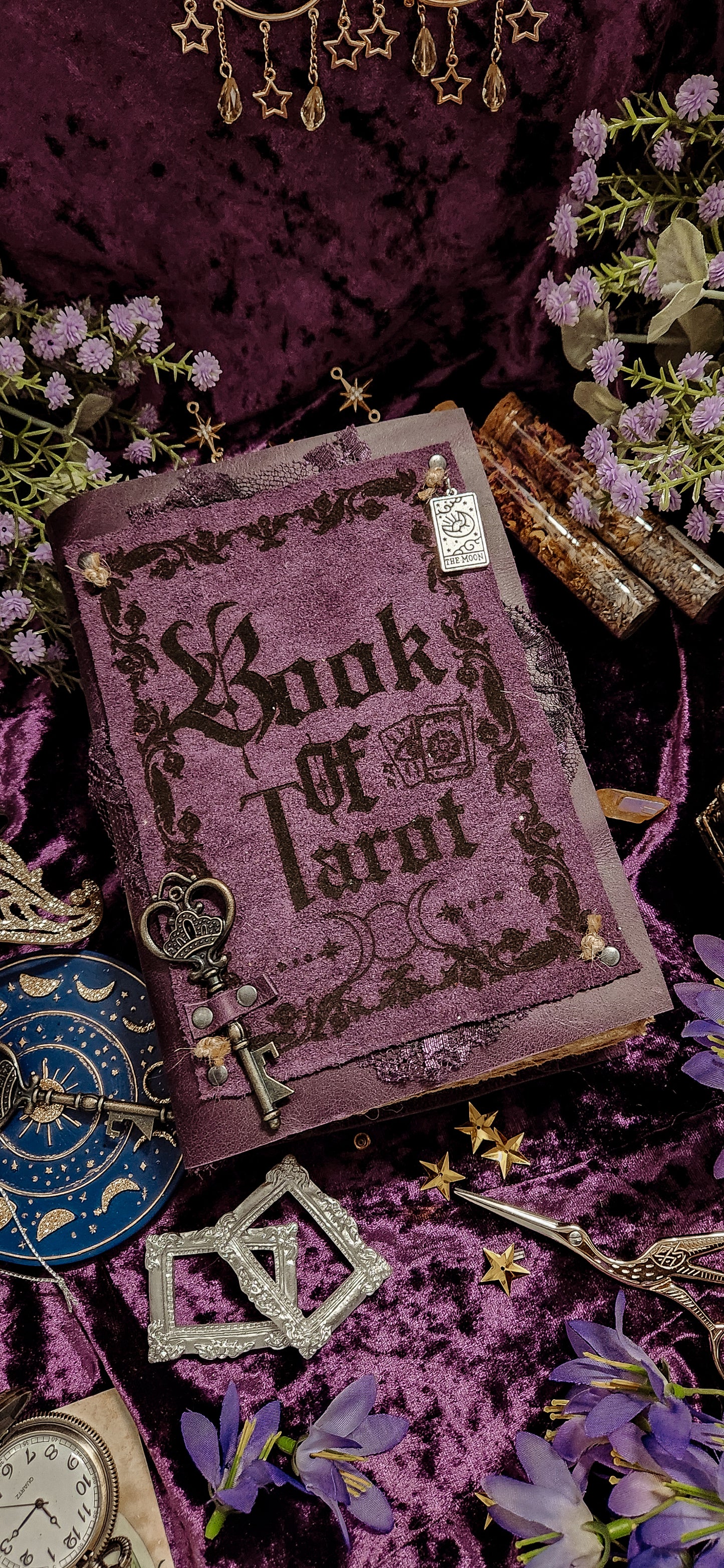 Book of Tarot leather journal & sketchbook