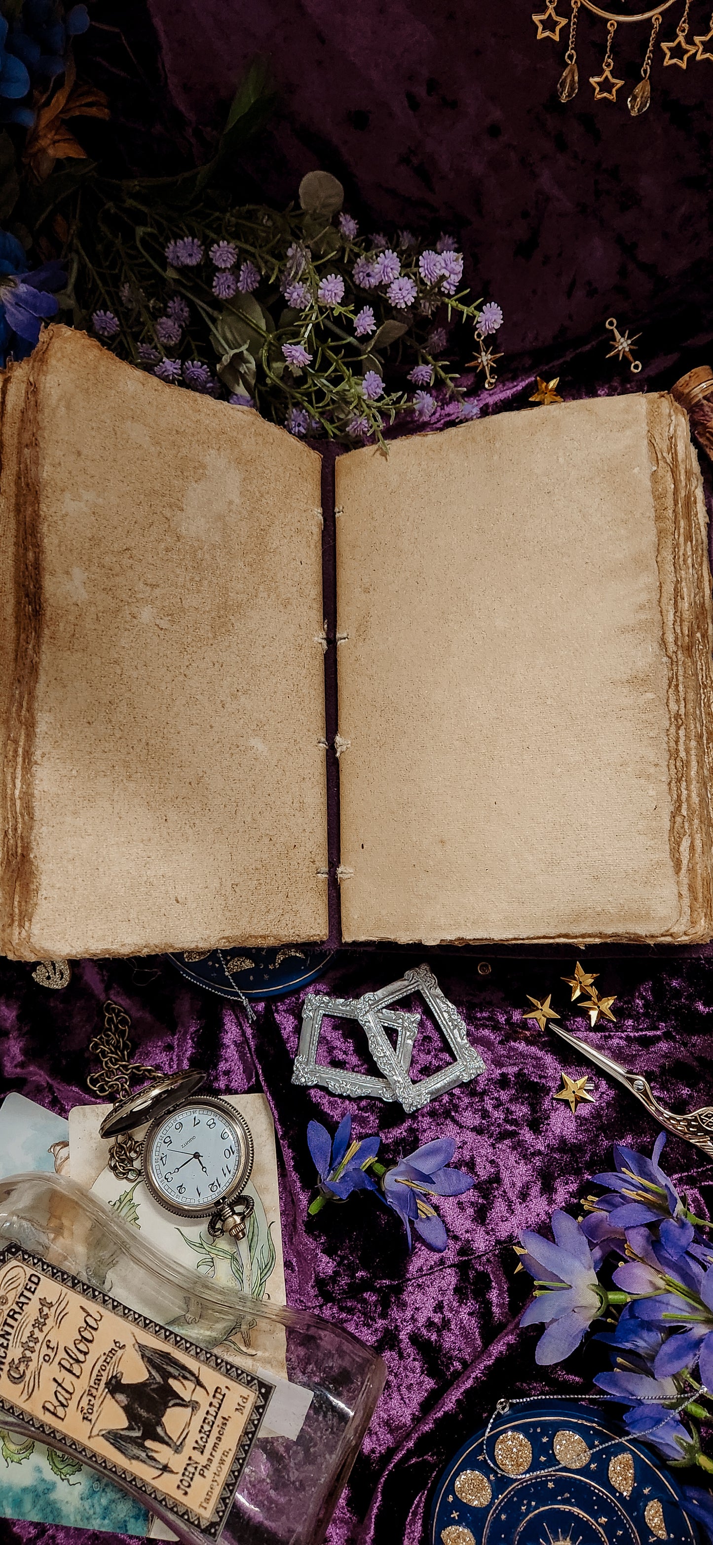 Book of Tarot leather journal & sketchbook