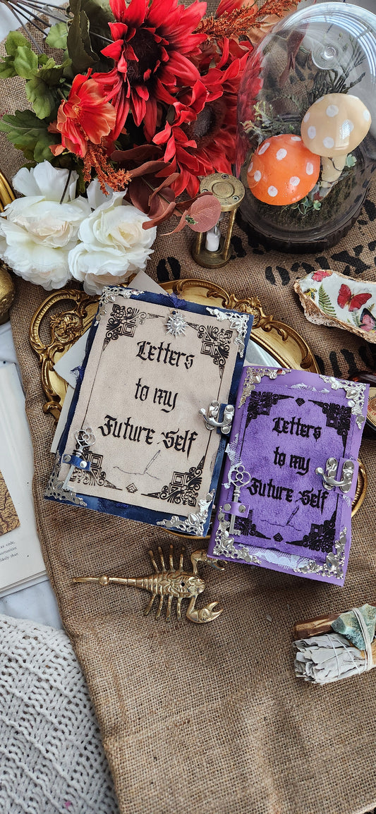 Letters to my future self leather journal