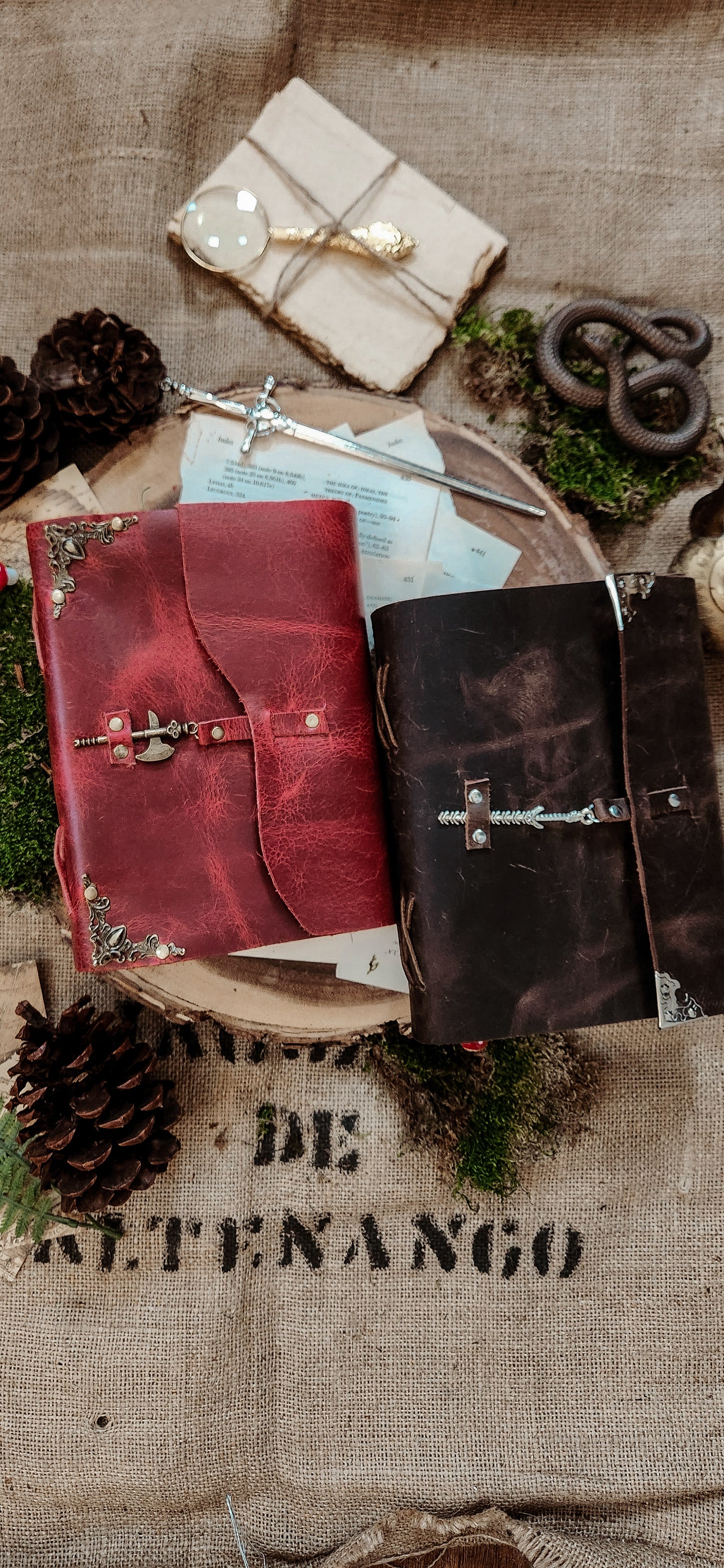 Sword Leather Journal