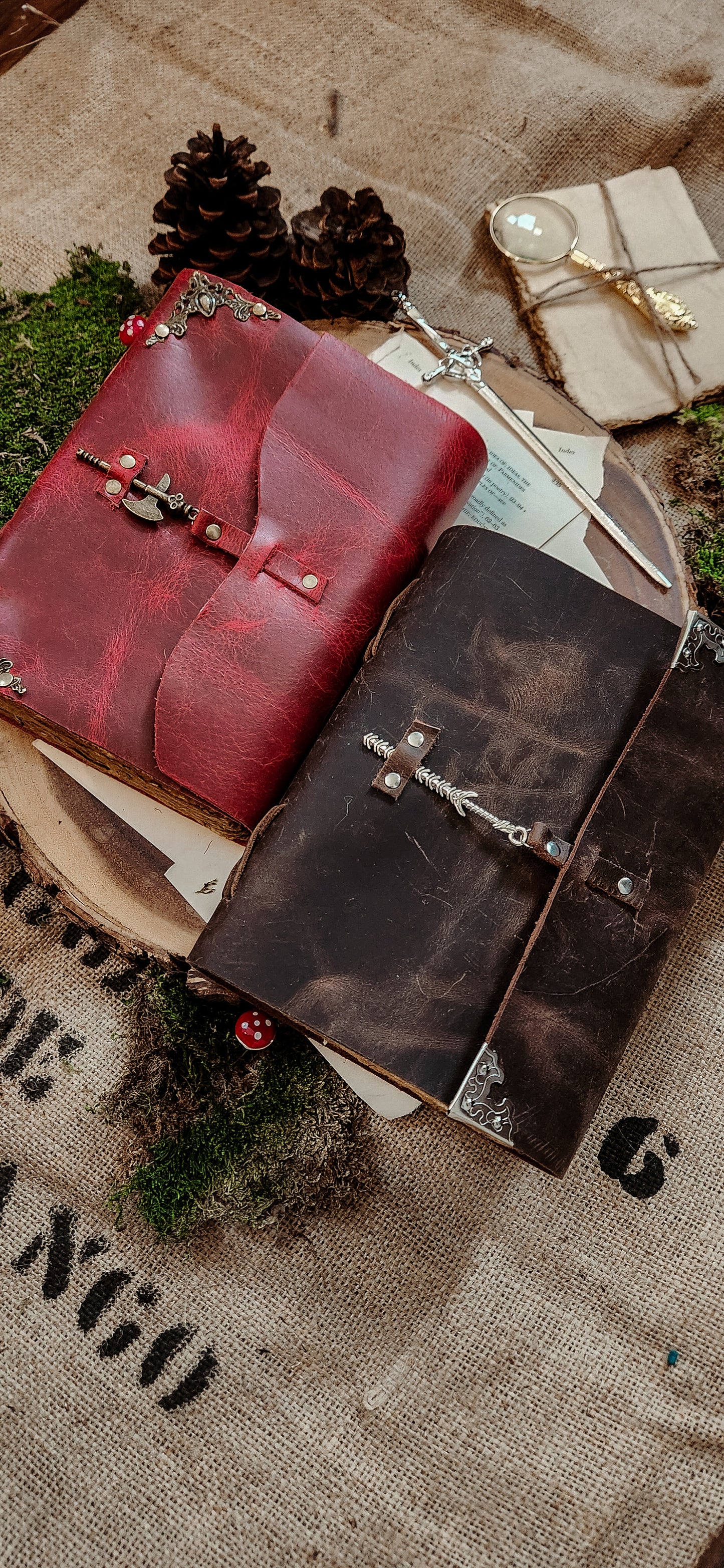 Sword Leather Journal