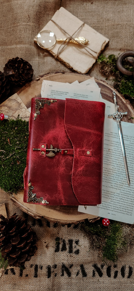 Axe leather journal