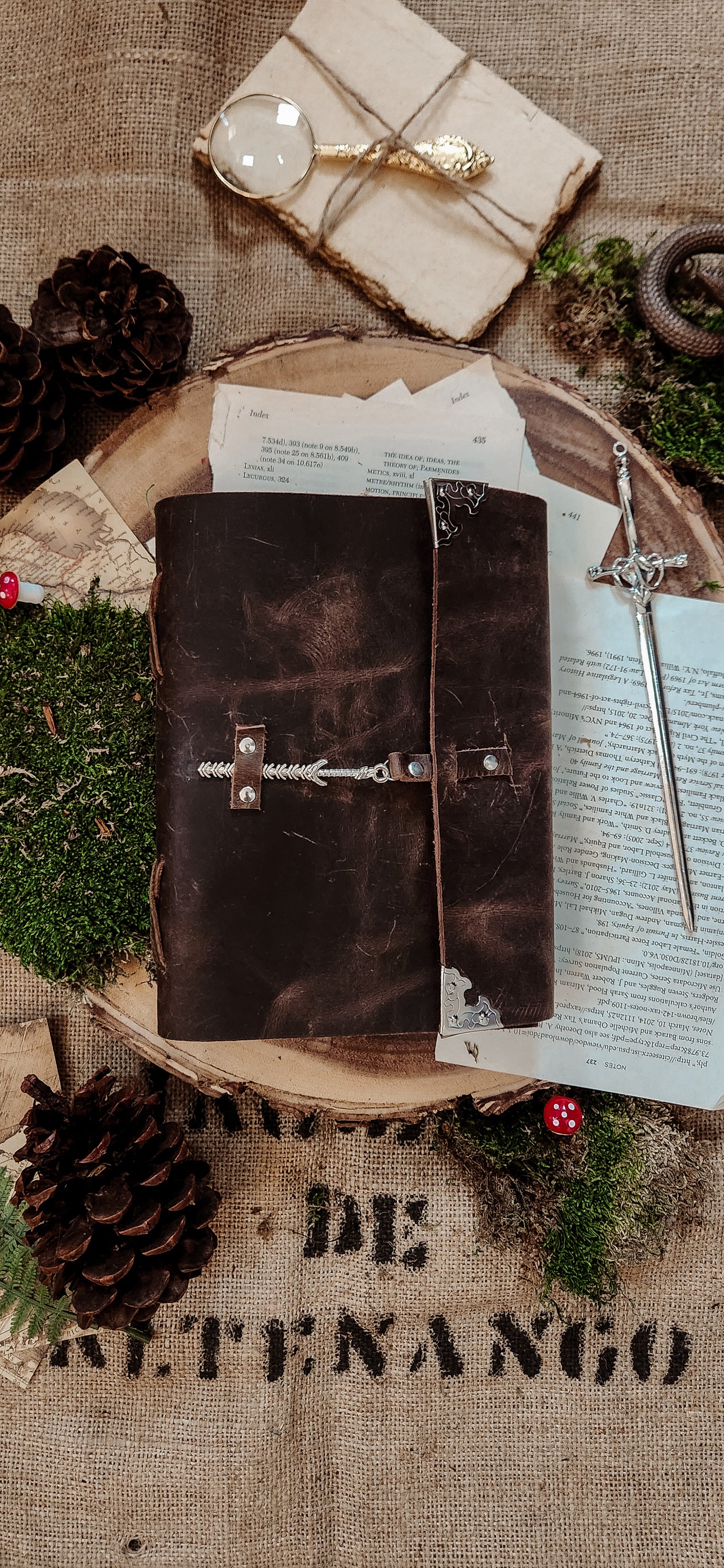 Sword Leather Journal
