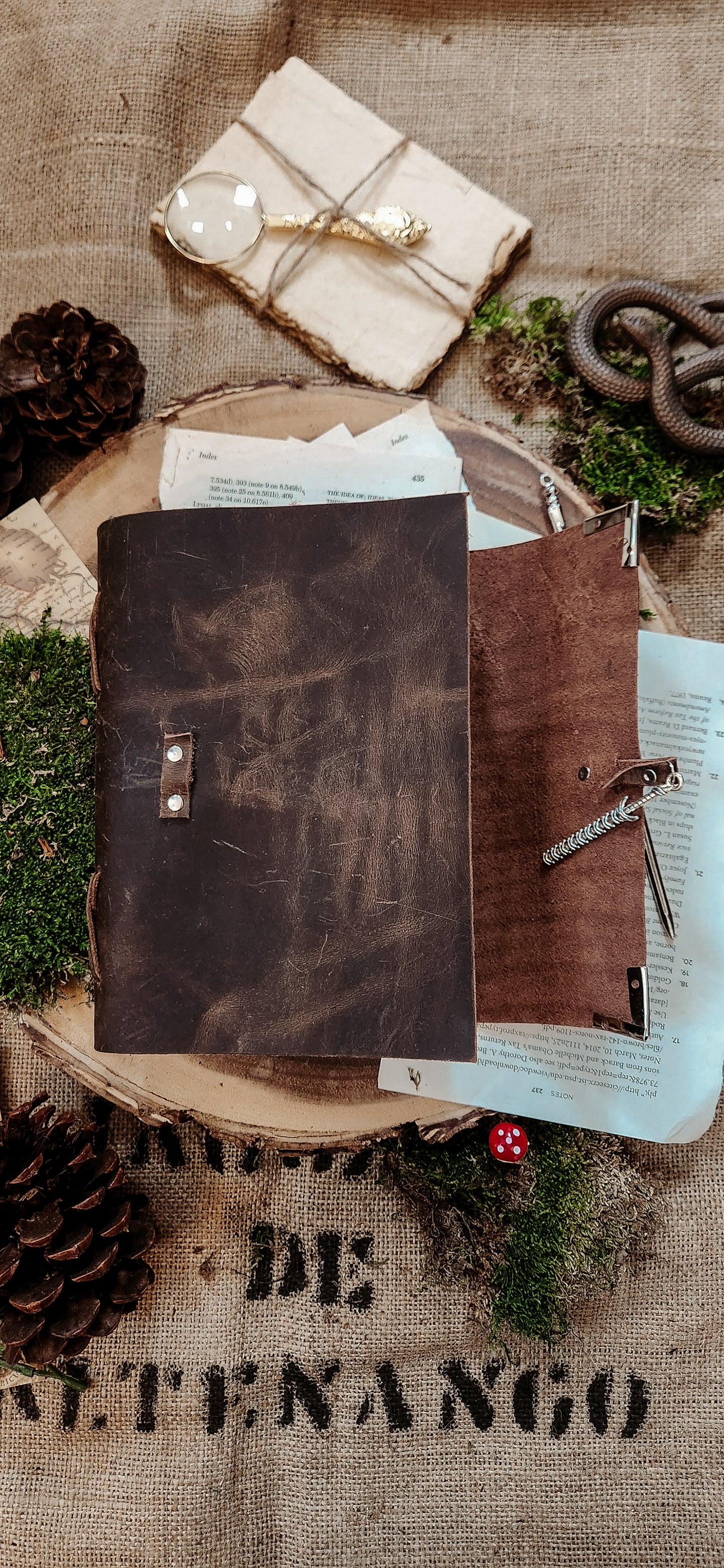 Sword Leather Journal