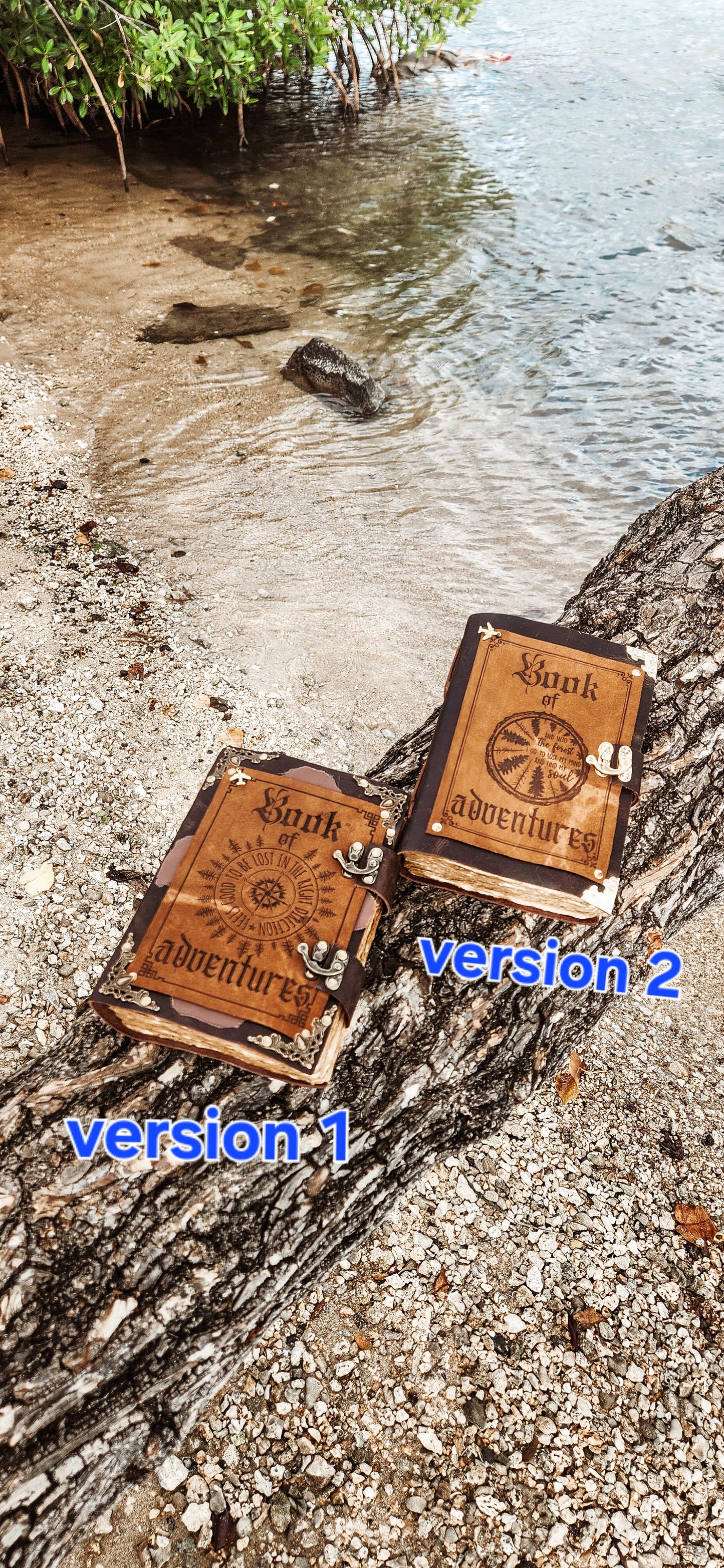 Book of adventures leather journal