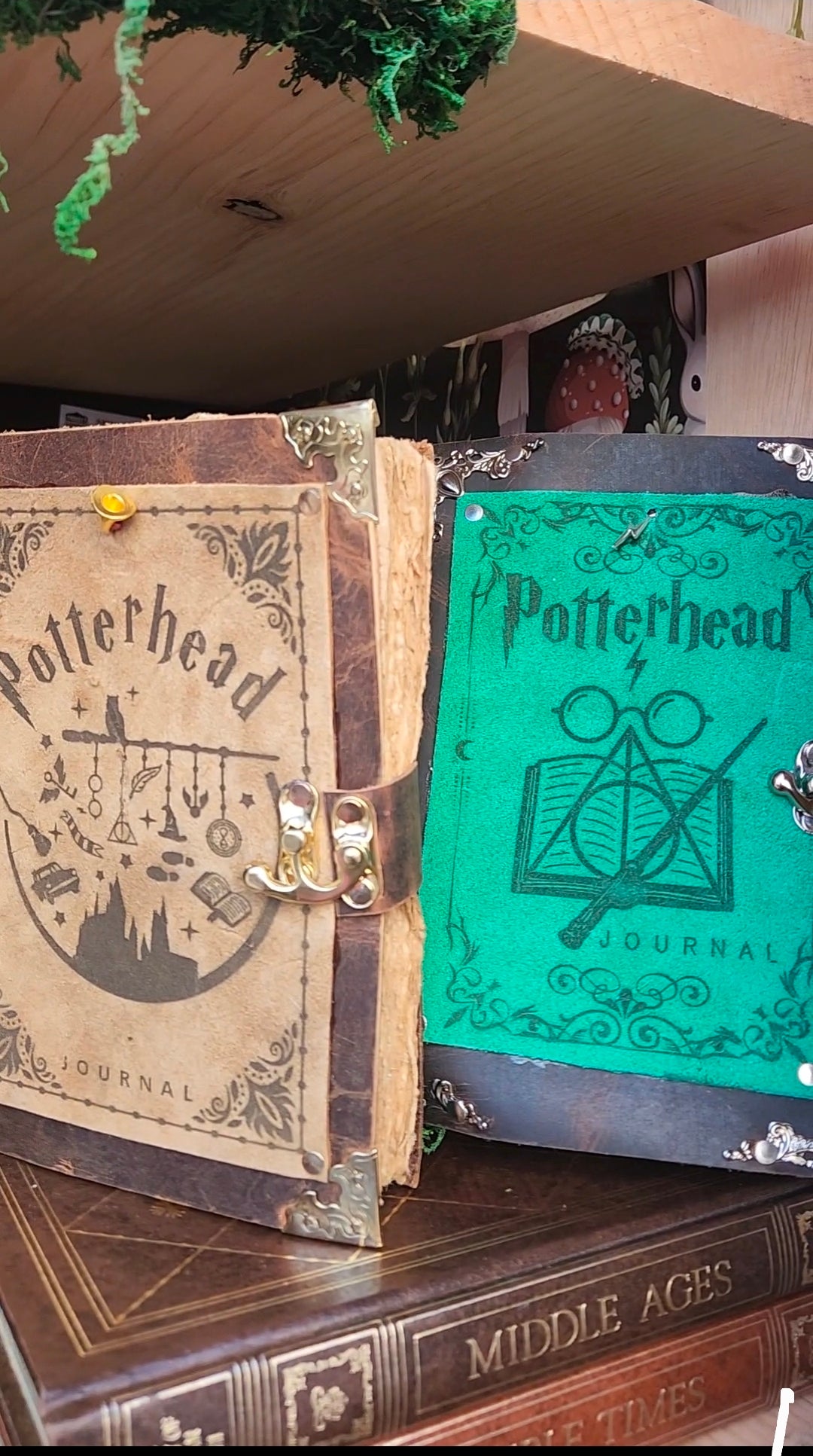 Potterhead Leather Journal