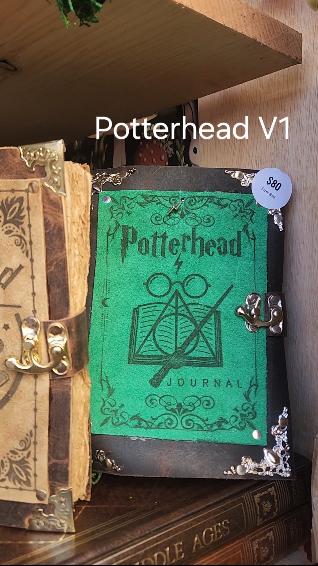 Potterhead Leather Journal