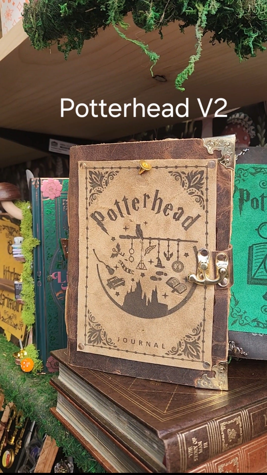 Potterhead Leather Journal